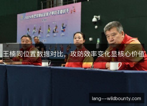 王楠同位置数据对比，攻防效率变化显核心价值